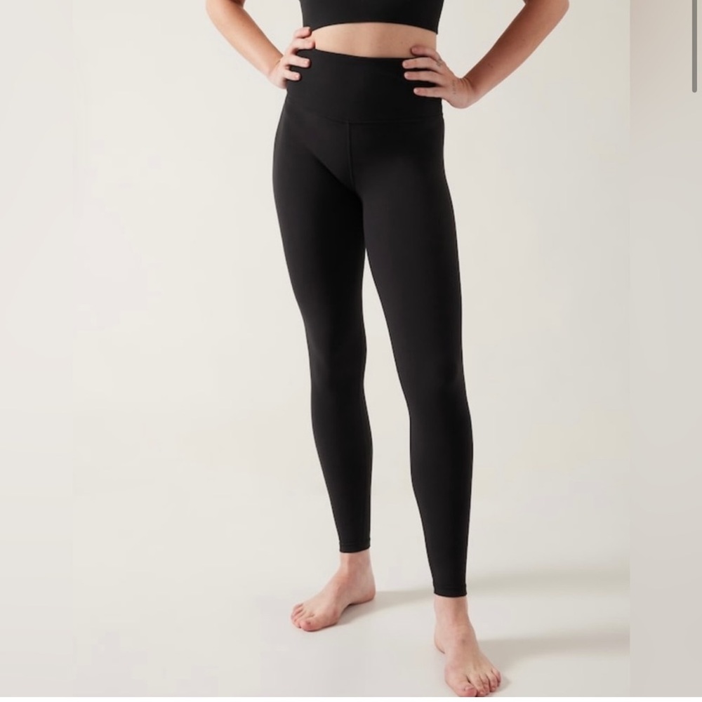 NWT-Athleta Black Ultra High Rise Elation Tight, Large-tall, Medium-pet, Large